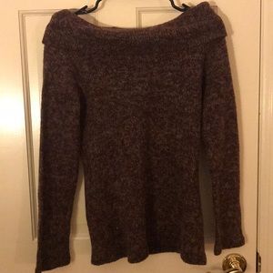 Off the shoulder sweater